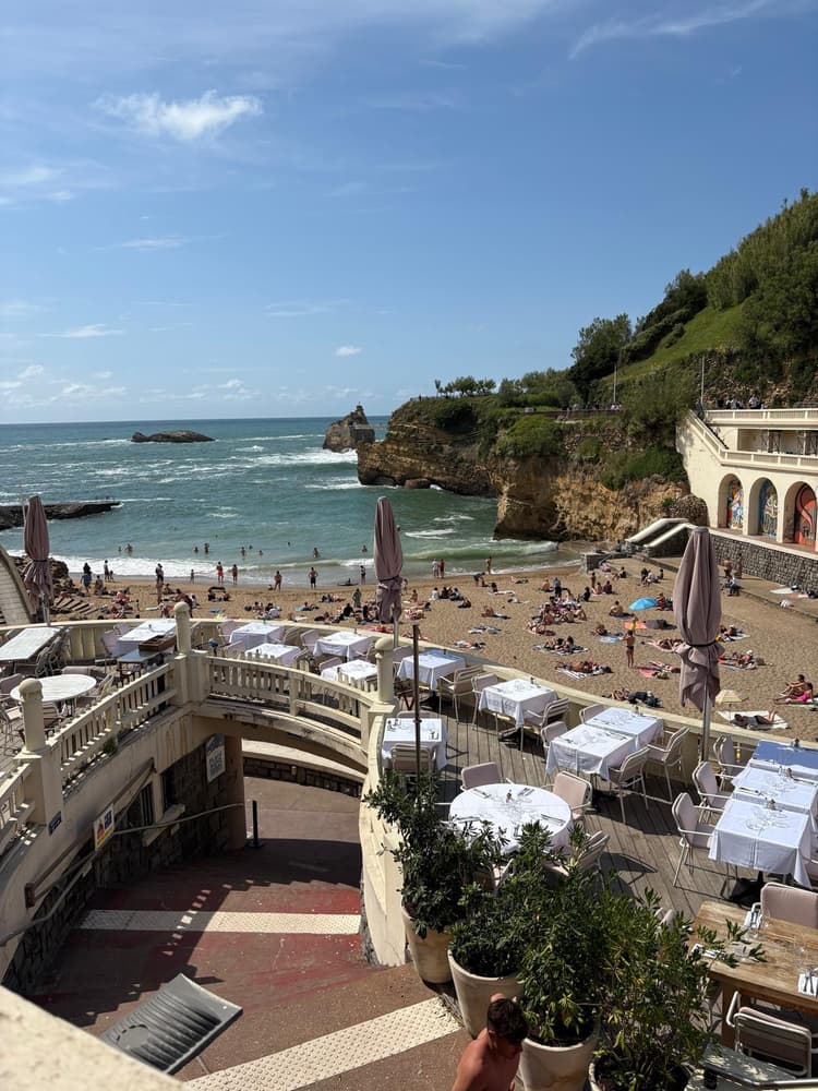 Domingo em Biarritz