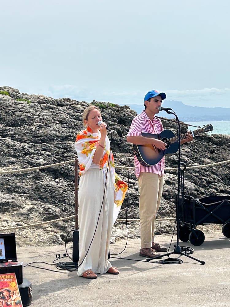 Domingo em Biarritz