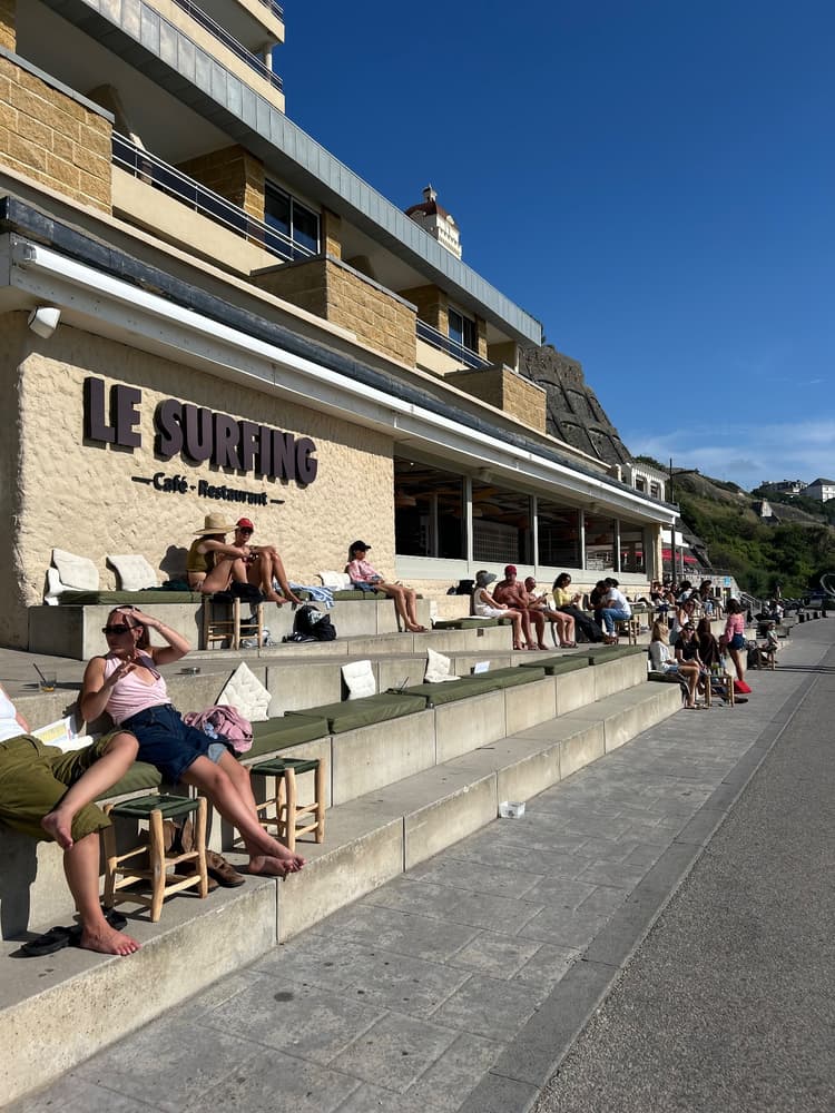 Domingo em Biarritz